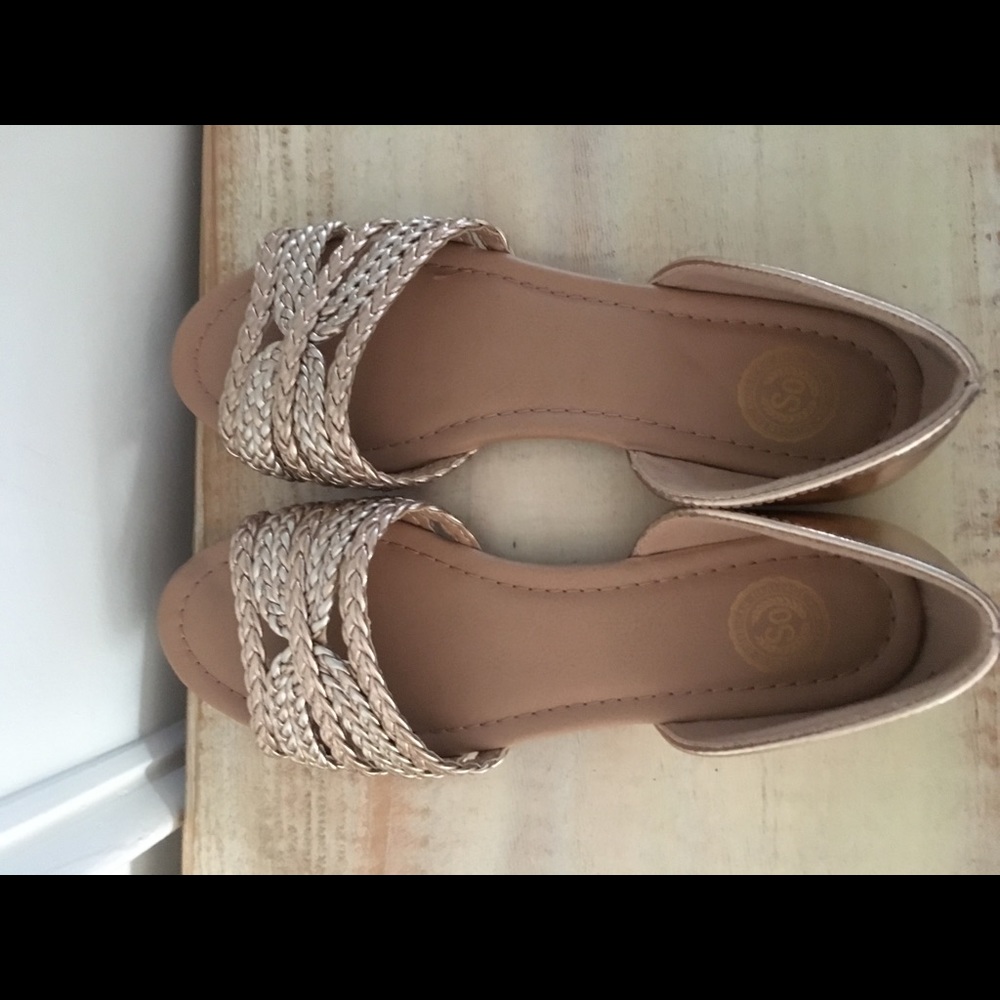 Gold Sandals